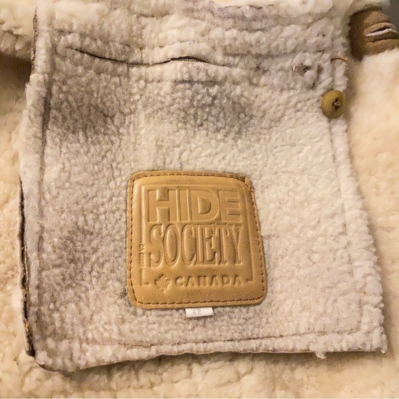 hide Society Shearling Jacket - vintage - Picture 14 of 16